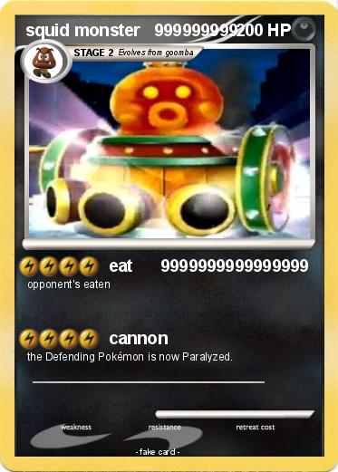 Pokemon squid monster   999999999