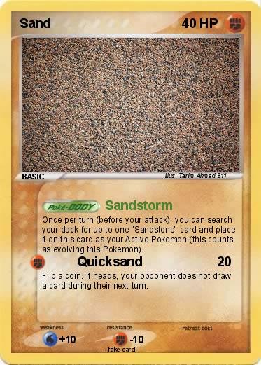 Pokemon Sand
