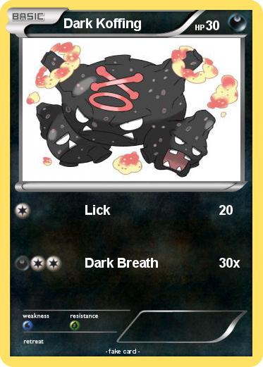 Pokemon Dark Koffing