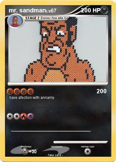 Pokemon mr. sandman