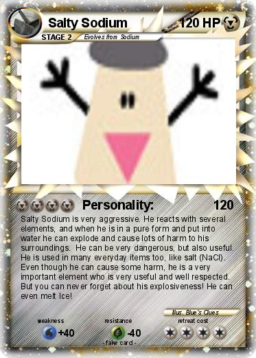 Pokemon Salty Sodium