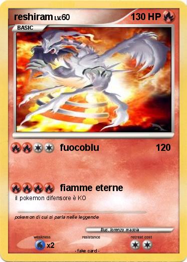 Pokemon reshiram