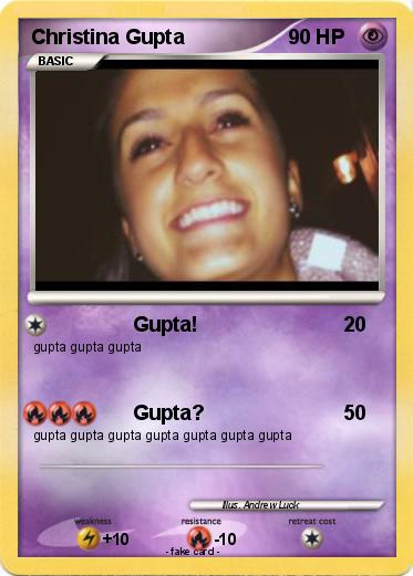 Pokemon Christina Gupta