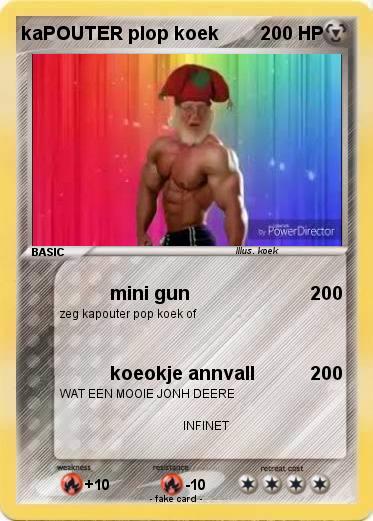 Pokemon kaPOUTER plop koek