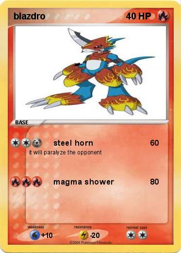 Pokemon blazdro