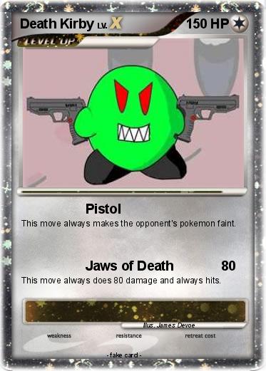 Pokemon Death Kirby