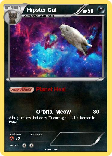 Pokemon Hipster Cat