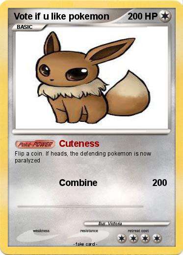 Pokemon Vote if u like pokemon