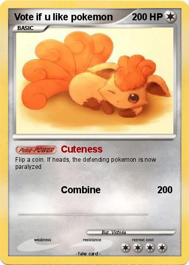 Pokemon Vote if u like pokemon