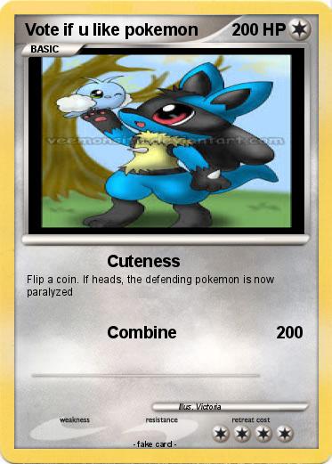 Pokemon Vote if u like pokemon