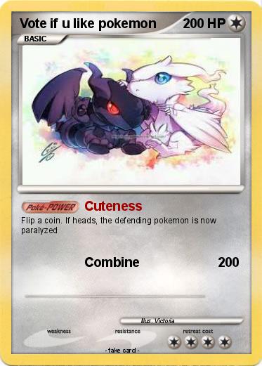 Pokemon Vote if u like pokemon