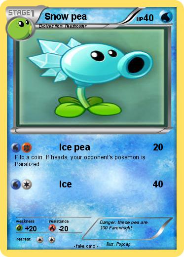 Pokemon Snow pea
