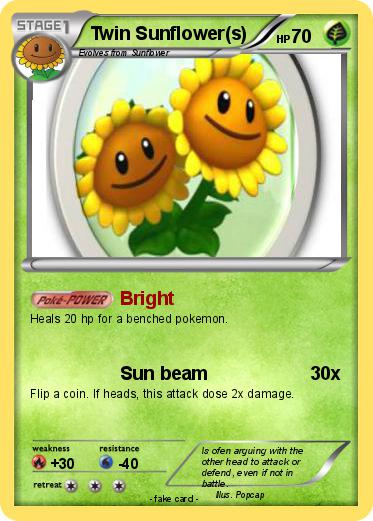 Pokemon Twin Sunflower(s)