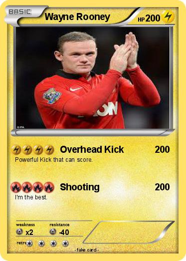 Pokemon Wayne Rooney