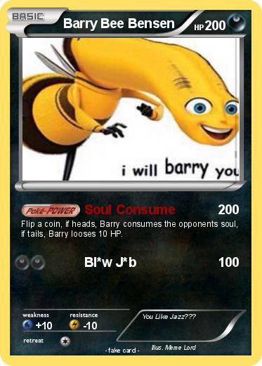 Pokemon Barry Bee Bensen