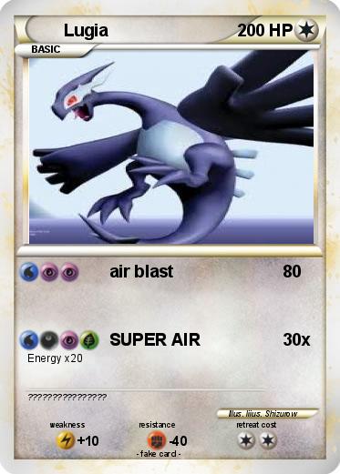 Pokemon Lugia