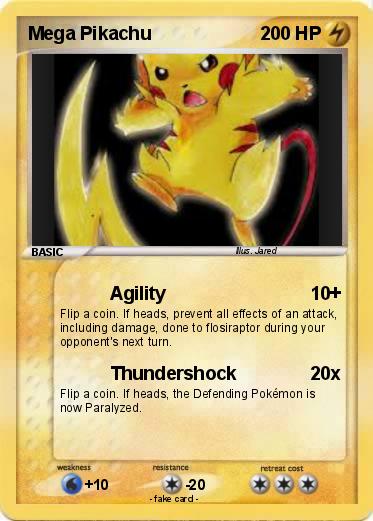 Pokemon Mega Pikachu
