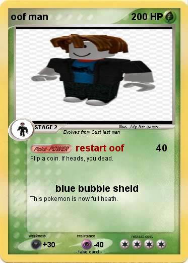 Pokemon oof man