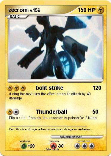 Pokemon zecrom