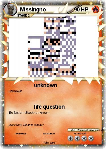 Pokemon Missingno