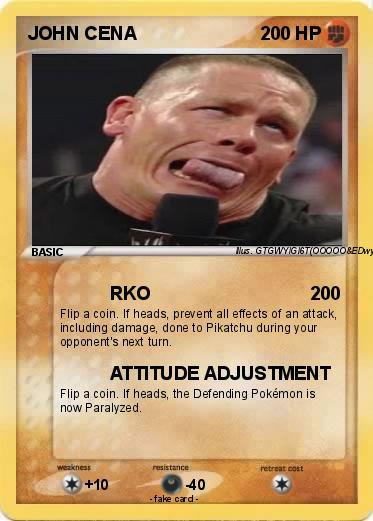 Pokemon JOHN CENA