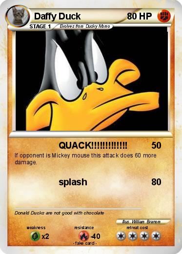 Pokemon Daffy Duck