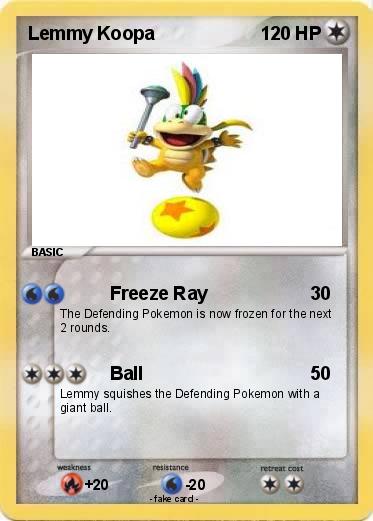 Pokemon Lemmy Koopa