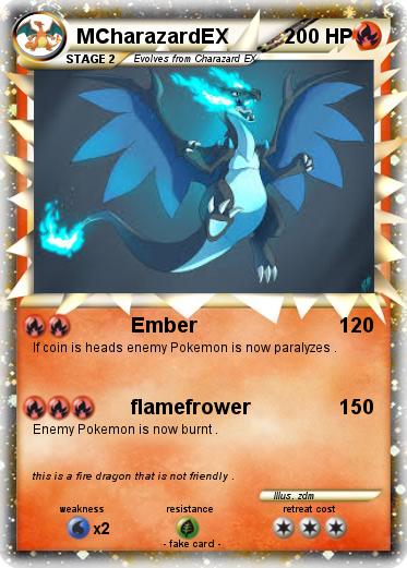Pokemon MCharazardEX