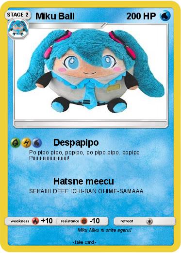 Pokemon Miku Ball