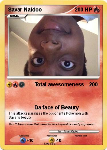 Pokemon Savar Naidoo