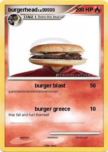 Pokemon burgerhead
