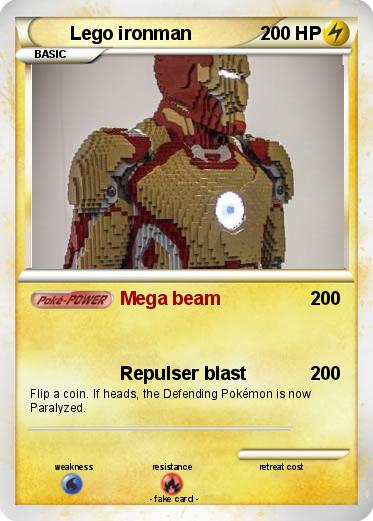 Pokemon Lego ironman