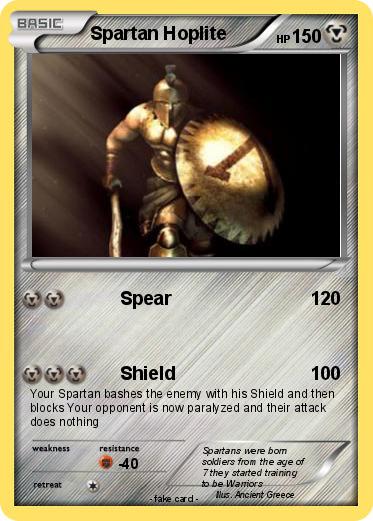 Pokemon Spartan Hoplite