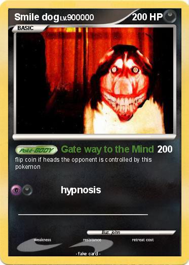 Pokemon Smile dog