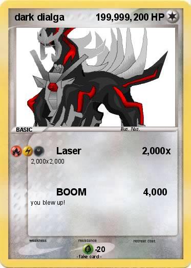Pokemon dark dialga            199,999,