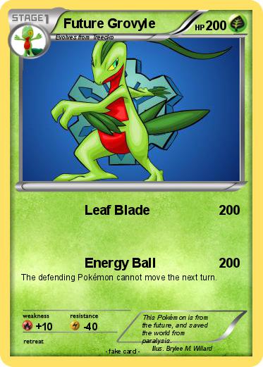 Pokemon Future Grovyle