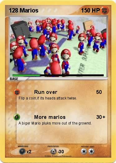 Pokemon 128 Marios