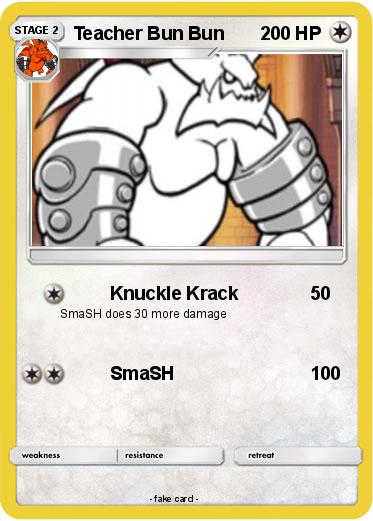 Pokemon Teacher Bun Bun