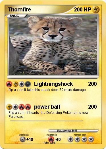 Pokemon Thornfire