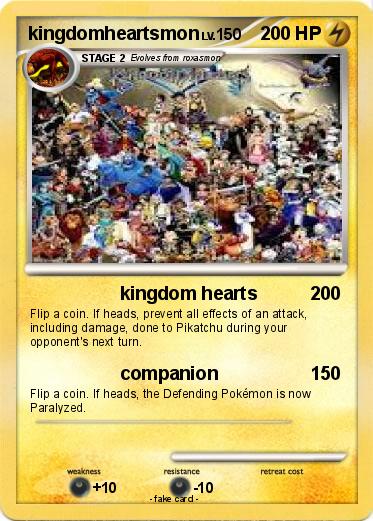 Pokemon kingdomheartsmon