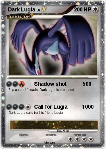 Pokemon Dark Lugia