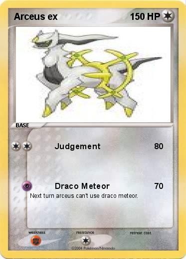 Pokemon Arceus ex