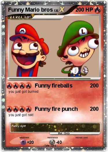 Pokemon Funny Mario bros