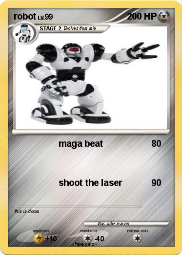 Pokemon robot