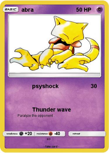 Pokemon abra