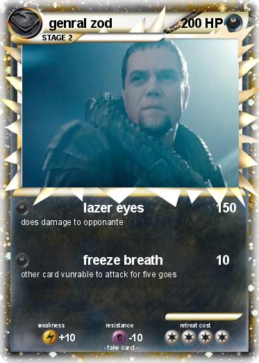 Pokemon genral zod