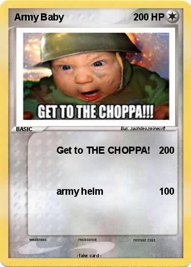 Pokemon Army Baby