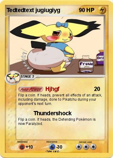 Pokemon Tedtedtext jugiugiyg