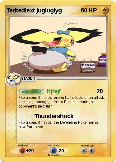 Pokemon Tedtedtext jugiugiyg