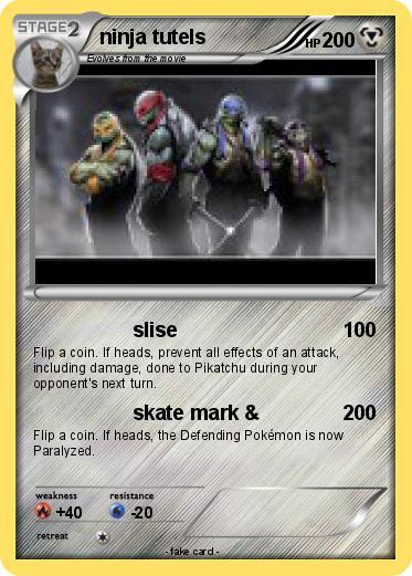 Pokemon ninja tutels